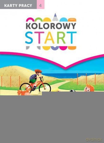 Kolorowy start. 5 i 6 latki Karty Pracy cz. 4 [KSIĄŻKA]