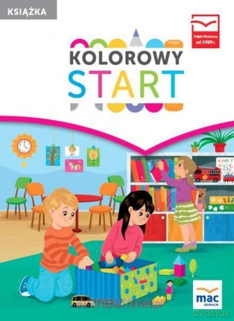 Kolorowy start. 5 i 6 latki. Książka [KSIĄŻKA]