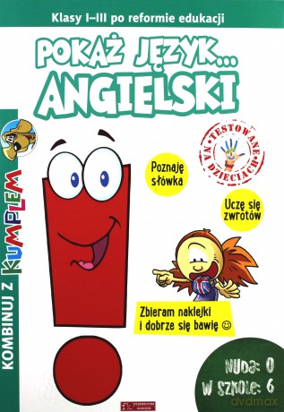 Kombinuj z Kumplem. Pokaż język Angielski [KSIĄŻKA]