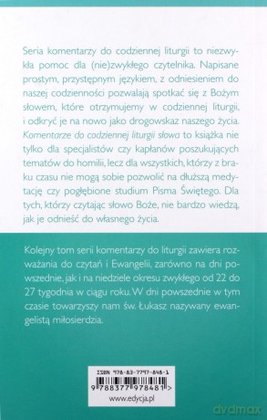 Komentarze...Okres zwykły od 22 do 27 tygodnia [KSIĄŻKA]