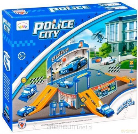 Komisariat policji z akcesoriami