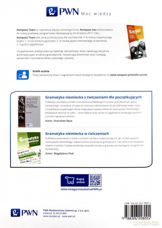 Kompass Team 1 ćwiczenie [KSIĄŻKA]