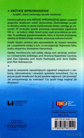 Krótkie Wprowadzenie 1 Języki [KSIĄŻKA]