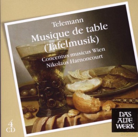Harnoncourt/Cmw: Telemann:Tafelmusik [4CD]