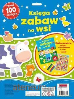 Księga zabaw na wsi zestaw [KSIĄŻKA]