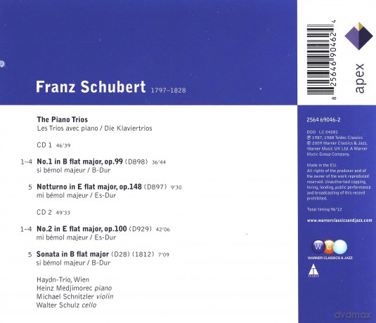 Haydn-Trio Wien: Schubert:Piano Trios [2CD]
