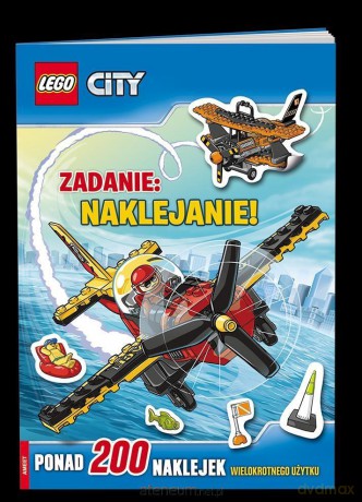 Lego City. Zadanie: naklejanie! [KSIĄŻKA]