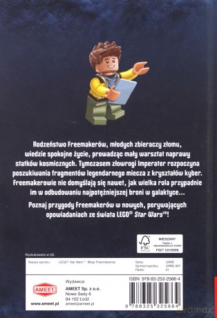LEGO Star Wars Misje Freemakerów (Gwiezdne Wojny) [KSIĄŻKA]