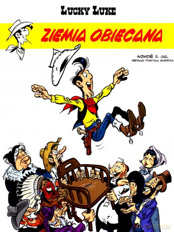 Lucky Luke (Tom 80) Ziemia obiecana [KOMIKS]