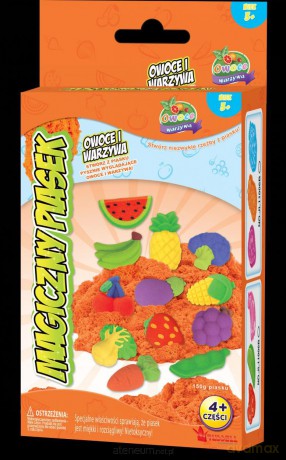 Magiczny piasek - Zestaw mini owoce i warzywa