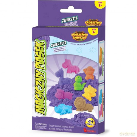 Magiczny piasek - Zestaw mini zwierzęta