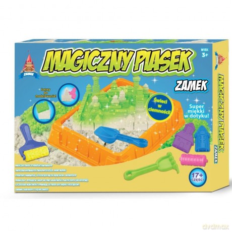 Magiczny piasek - Zestaw świecący zamek 2