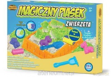 Magiczny piasek - Zestaw świecący zwierzęta