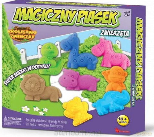 Magiczny piasek - Zestaw z dioramą Zwierzęta