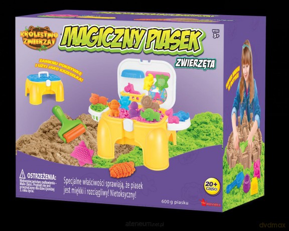 Magiczny piasek - Zestaw z siedziskiem Zamek