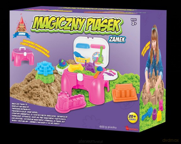 Magiczny piasek - Zestaw z siedziskiem zwierzęta