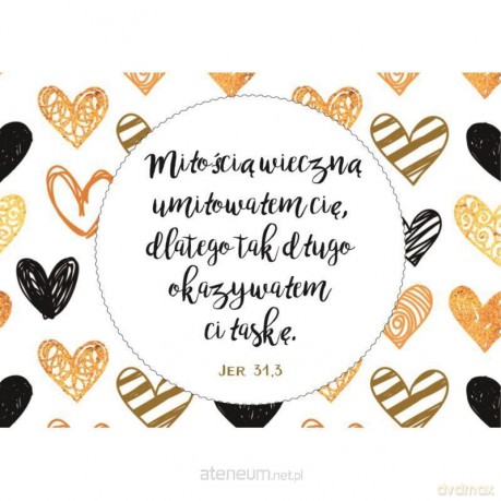 Magnes na lodówkę - Miłością wieczną