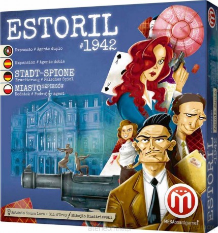 Miasto Szpiegów: Estoril 1942 Podwójny agent [GRA PLANSZOWA]
