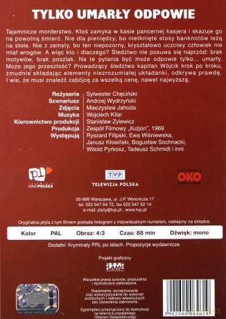 Kryminały PRL - Tylko umarły odpowie [DVD]