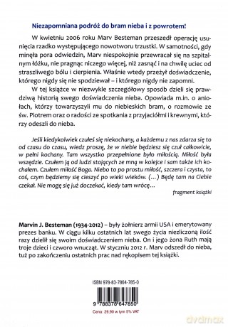 Moja podróż do nieba - Marvin Besteman [KSIĄŻKA]