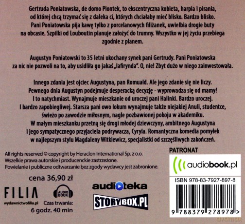 Moralność Pani Piontek - Magdalena Witkiewicz [AUDIOBOOK]
