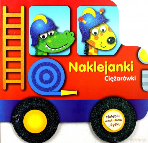 Naklejanki. Ciężarówki [KSIĄŻKA]