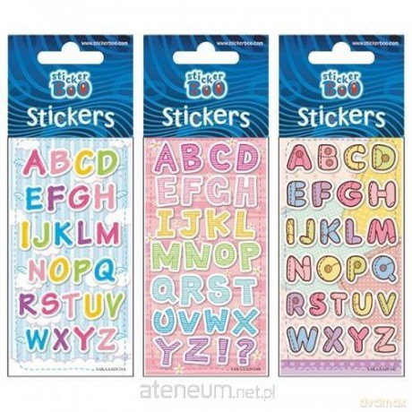 Naklejki Sticker BOO literki2