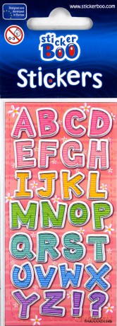 Naklejki Sticker BOO literki2