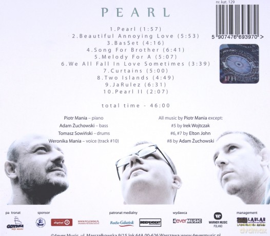 Piotr Mania: Pearl (digipack) [CD]