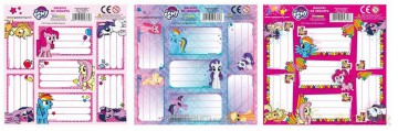 Nalepki na zeszyty My Little Pony (50 szt)