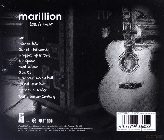 Marillion: Less Is More [CD]