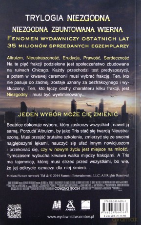 Niezgodna (Tom 1) - Veronica Roth [KSIĄŻKA]