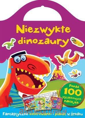 Niezwykłe dinozaury. Fantazyjne kolorowanki [KSIĄŻKA]