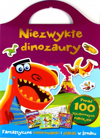 Niezwykłe dinozaury. Fantazyjne kolorowanki [KSIĄŻKA]