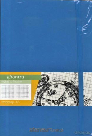 Notes A5 Kratka Impresja Jasny Niebieski