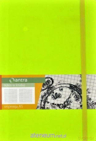 Notes A5 Kratka Impresja Limonka