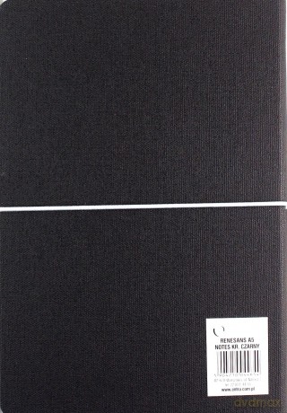 Notes A5 Kratka Renesans Czarny