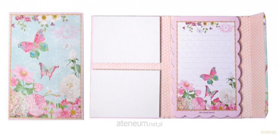 Notes A6 na magnes Butterfly