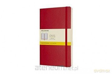 Notes Classic 13x21 kratka - czerwony