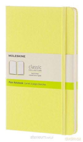 Notes Classic 13x21 gładki- cytrynowy