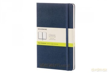 Notes Classic 13x21 gładki- szafirowy