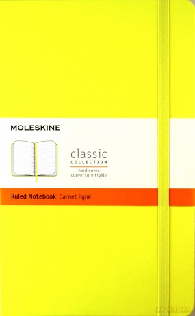 Notes Classic 13x21 linia- cytrynowy