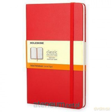 Notes Classic 13x21 linia- czerwony