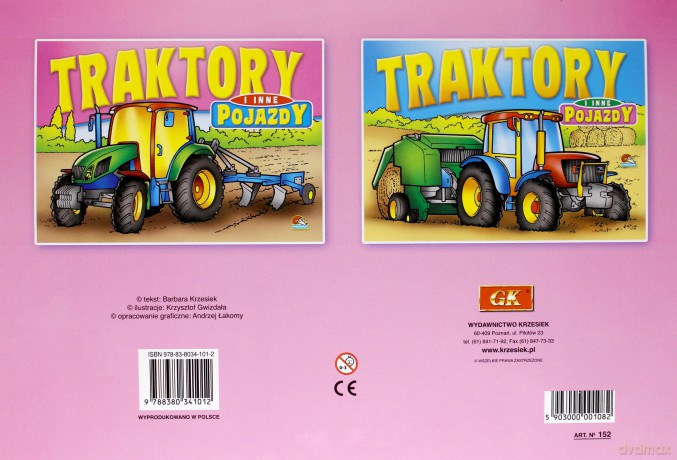 Traktory i inne pojazdy [KSIĄŻKA]