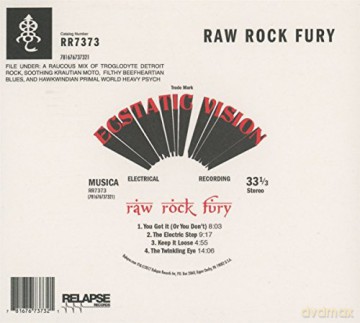 Ecstatic Vision: Raw Rock Fury (digipack) [CD]
