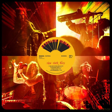 Ecstatic Vision: Raw Rock Fury (digipack) [CD]