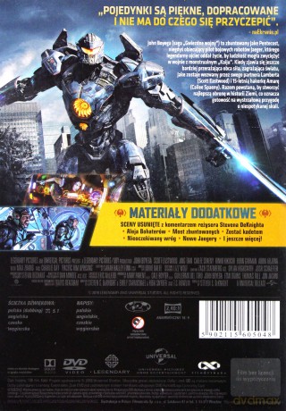 Pacific Rim: Rebelia [DVD]