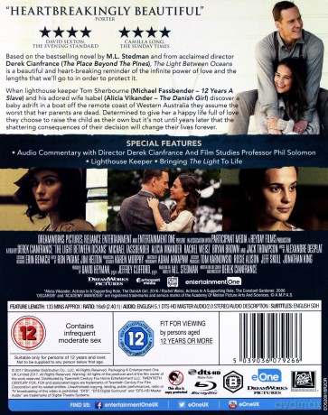 The Light Between Oceans (Światło między oceanami) [Blu-Ray]