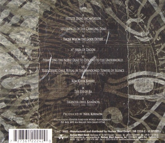 Nile: Those Whom The Gods Detest [CD]