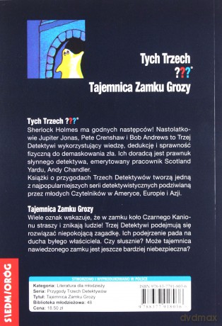 Tych Trzech. Tajemnica Zamku Grozy - Alfred Hichcock [KSIĄŻKA]